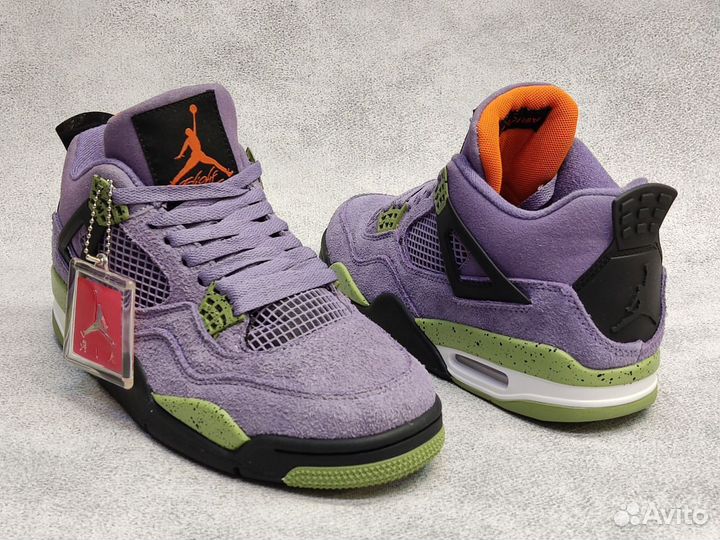 Кроссовки Nike Air Jordan 4 Retro Cany Purple