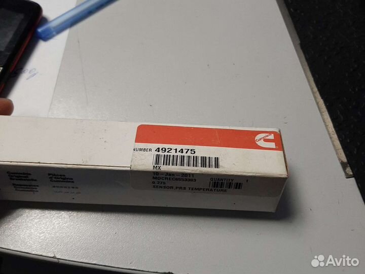 Датчик д/масла Cummins 4921475 3417185 3331230