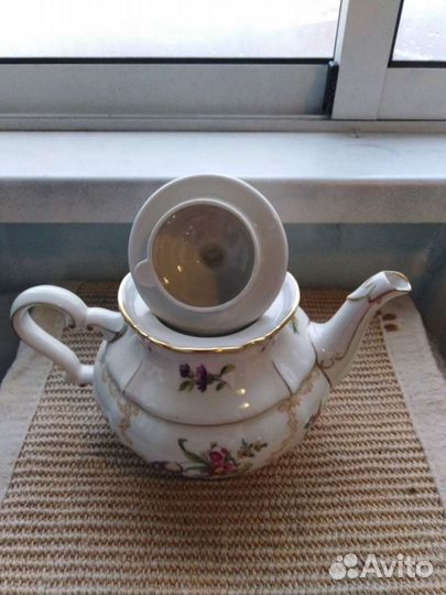 Чайник заварочный фарфор