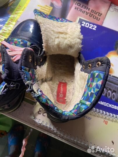 Ботинки демисезонные для девочки 32 р