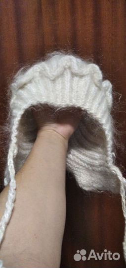 Шапка пуховая 3-5 лет