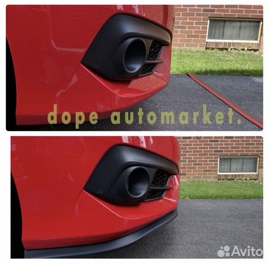 Юбка бампера Lexus IS 3 2016-2020