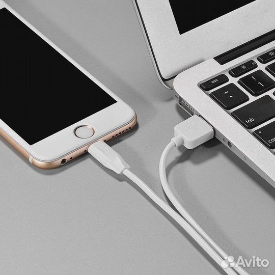 Зарядный кабель Hoco Type-C для Android и iPhone