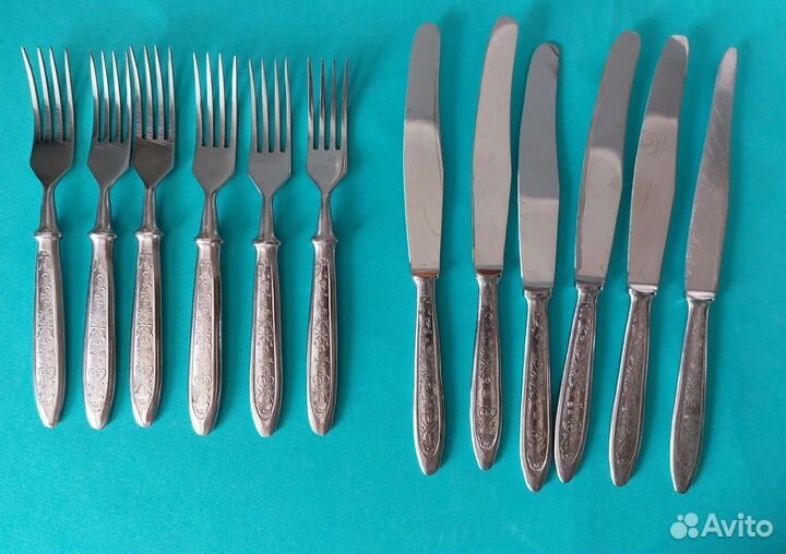 Столовые приборы СССР из нержавейки