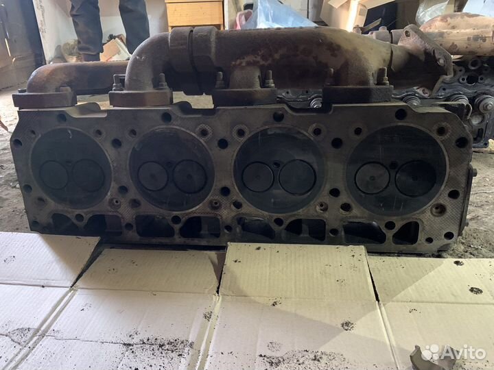 Головка блока цилиндров mitsubishi fuso w8