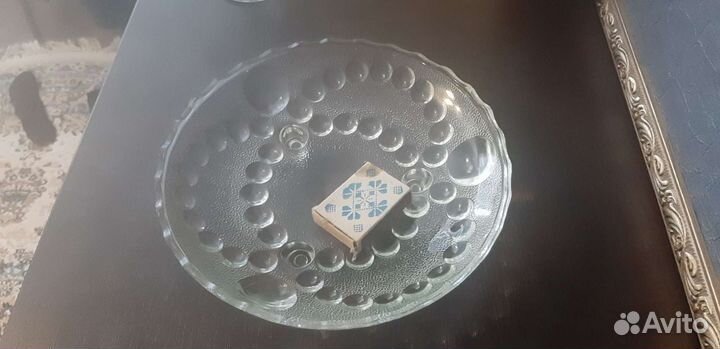 Ваза старинная стекло