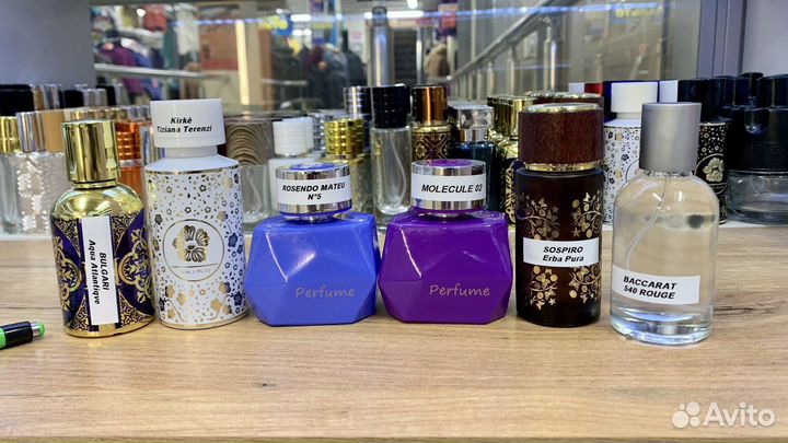 Масляные духи разливные, Молекула 02