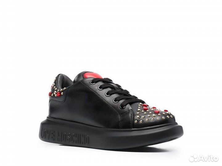 Кроссовки love moschino