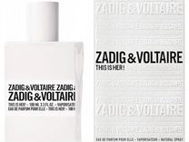 Zadig voltaire this is her парфюм 30мл