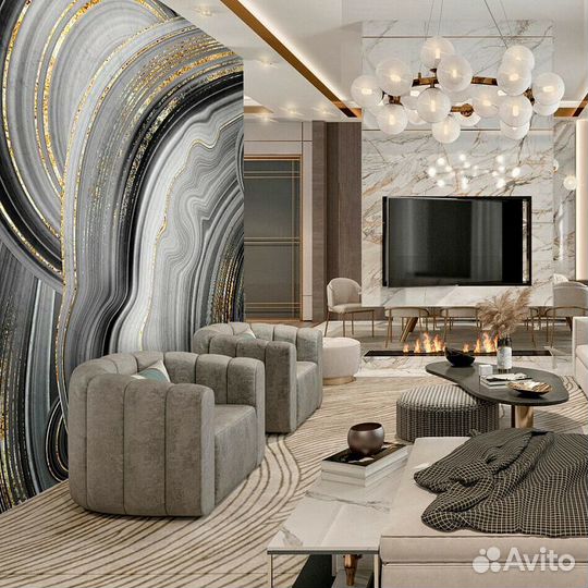 Дизайнерские фотообои 