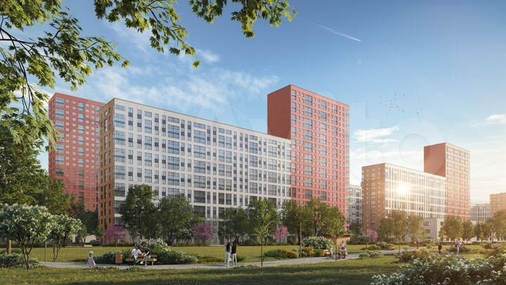 3-к. квартира, 55,6 м², 12/25 эт.