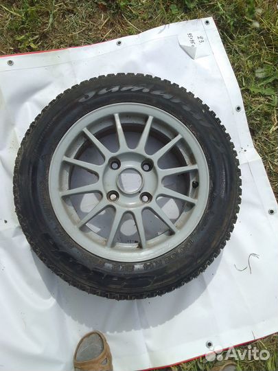 Литые диски 14 радиус зимняя резина в подарок