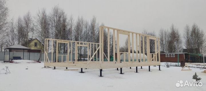 Свайно винтовой фундамент