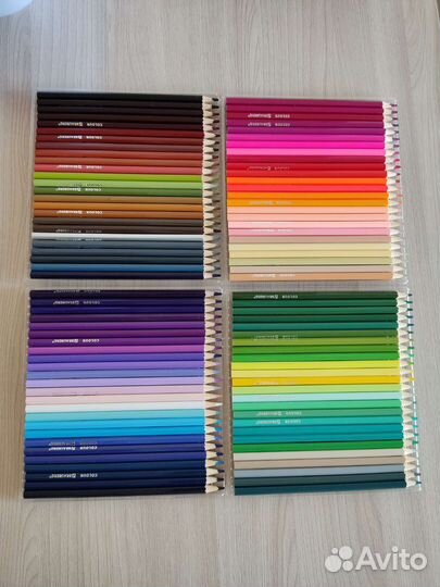 Цветные карандаши. 100 цветов