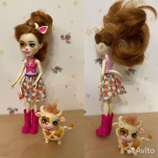 Куклы Enchantimals с питомцеми