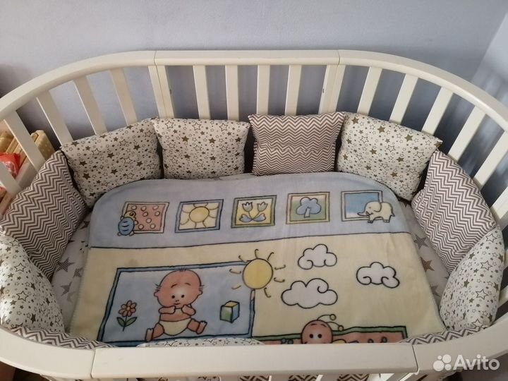 Кроватка трансформер 7в1