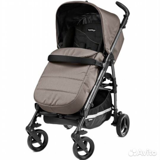 Коляска трость peg perego si бежевая