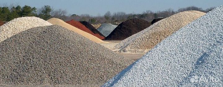 Песок щебень отсев доставка