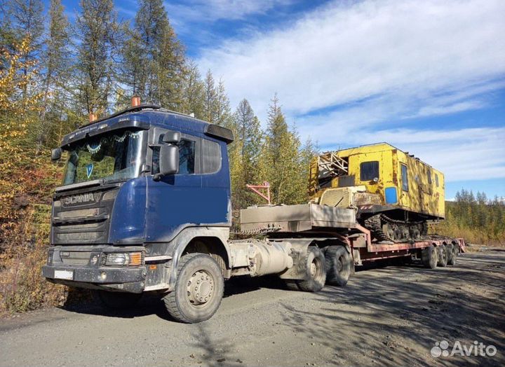 Трал перевозка негабаритных грузов