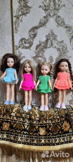 Вязанная одежда для кукол