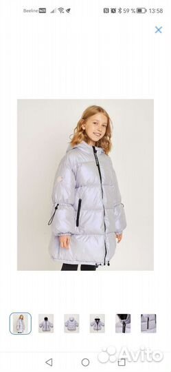 Пальто для девочки 164