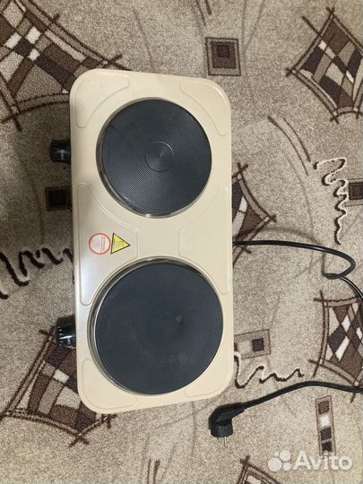 Электроплита двухкомфорочная