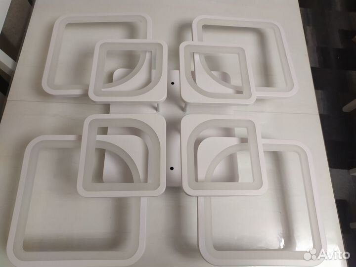 Светодиодная LED люстра с пультом новая