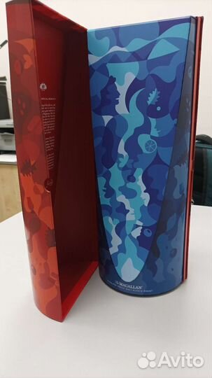 Коробка из под виски Macallan A night on earth