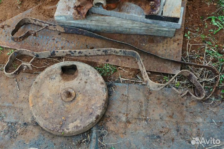 Пожарная дореволюционная помпа Вятка