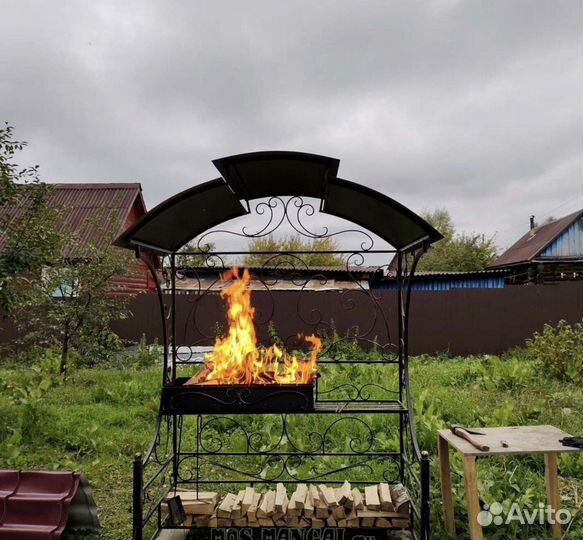 Мангал беседка