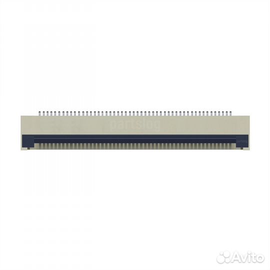 Коннектор для FFC FPC 50-pin шаг 0.5mm ZIF нижние контакты SMT