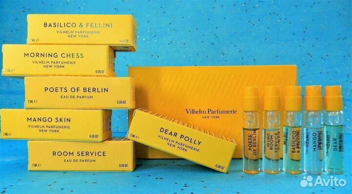 Vilhelm parfumerie пробники