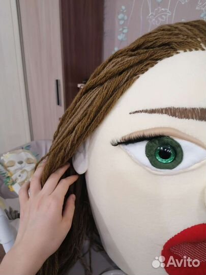 Изготовление головы ростовой куклы