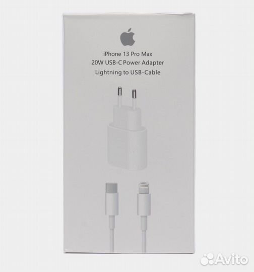 Быстрая зарядка iPhone 20w Premium Доставка Гарант