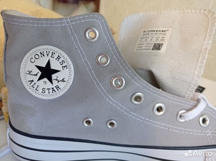 Кеды женские 38 converse высокие