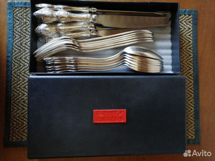 Мельхиоровые столовые приборы. мнц. СССР