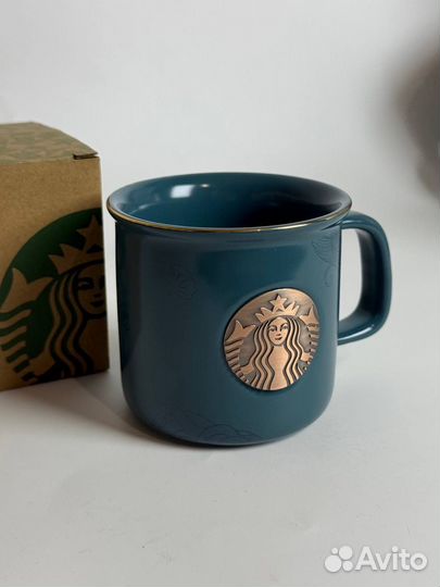 Кружка starbucks зеленая