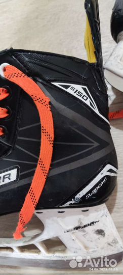 Хоккейные коньки bauer