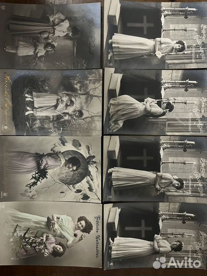 Открытки коллекционные старинные