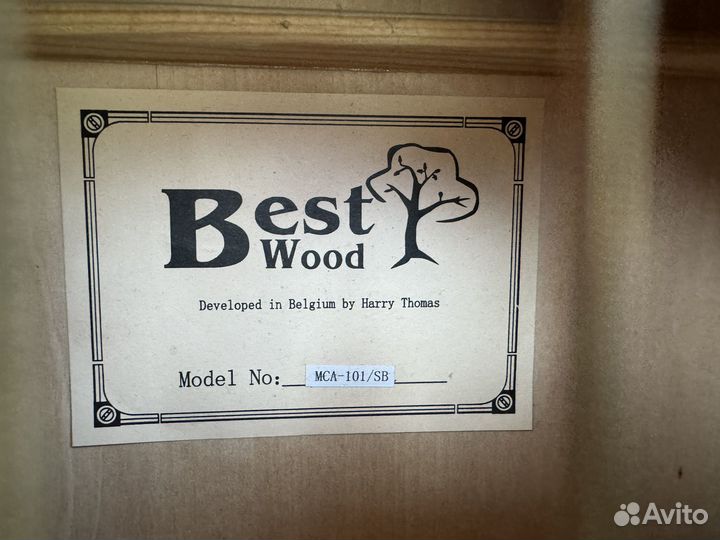 Гитара best wood mca-101/sb