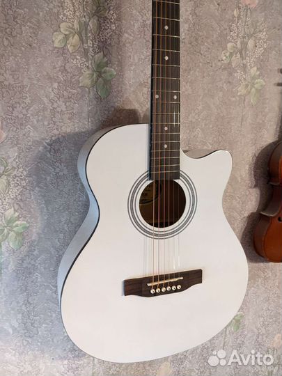 Акустическая гитара Elitaro E4010 White 40