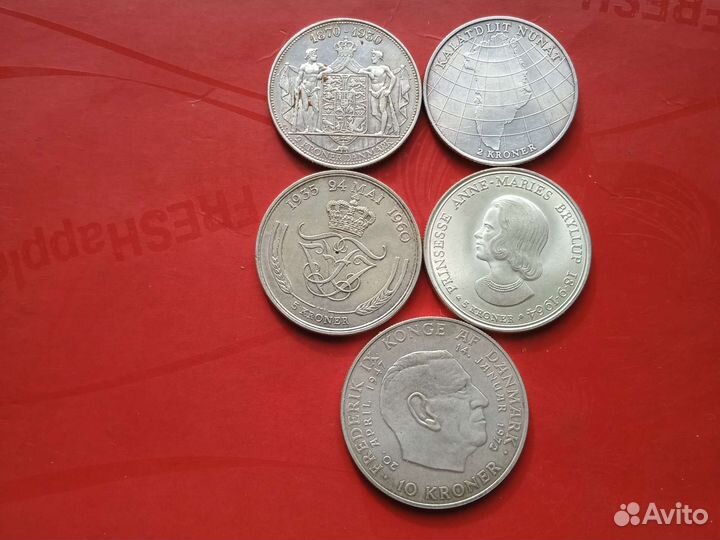Иностранные монеты серебряные