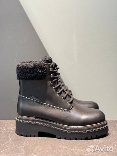 Ботильоны, ботинки зимние Prada