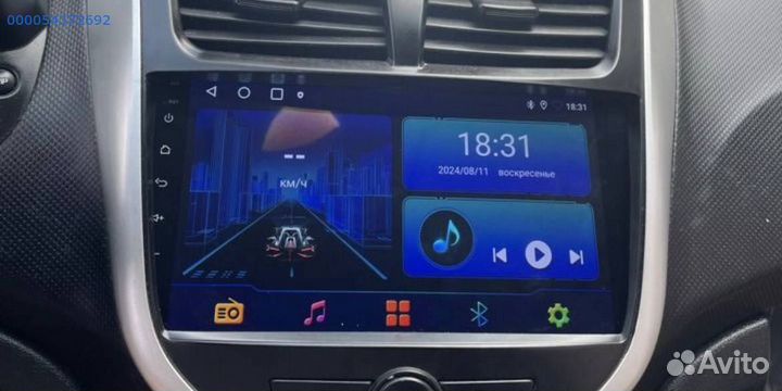 Android 2 din магнитола pioneer graff (Арт.66522)