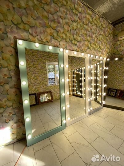 Гримерное зеркало напольное 180/80