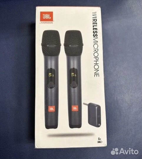 Беспроводные микрофоны JBL Wireless Microphone Set