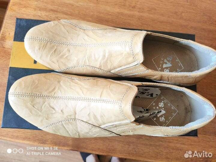 Туфли мужские кожаные летние 40