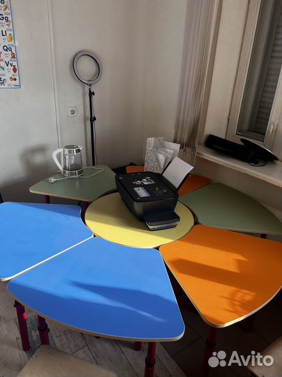 Стол ромашка