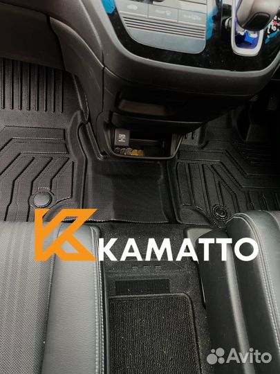 Ковры в салон Kamatto 3D Honda Freed 2016-2021г