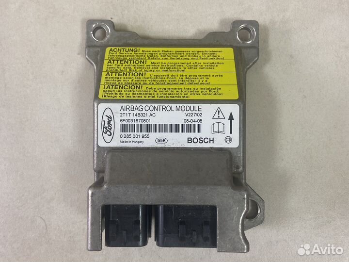 Блок системы защиты SRS RCM ford tourneo connect